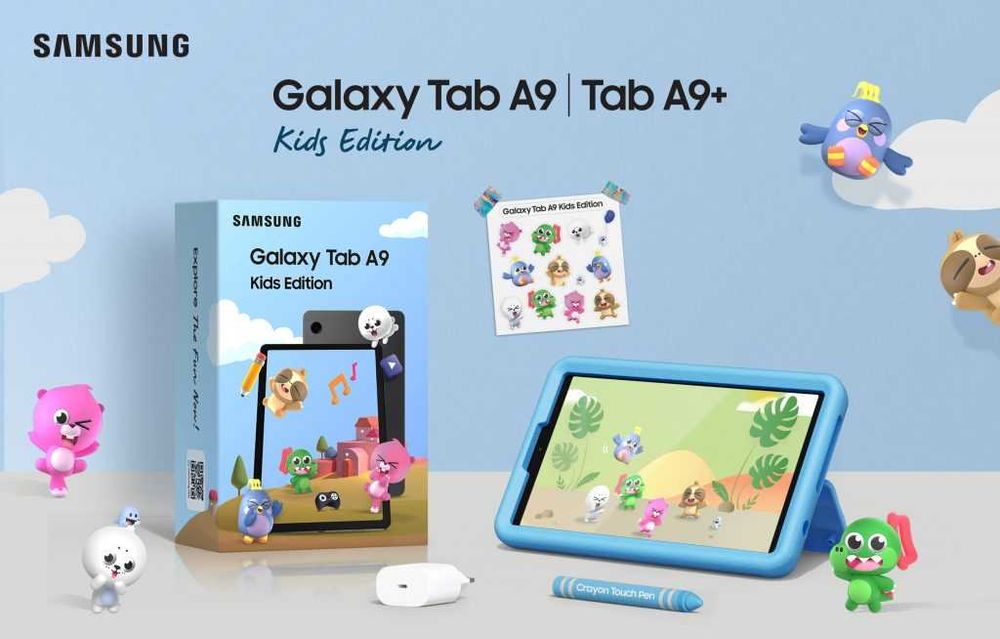SUPER tablet Samsung  A9+ . Pamięć 6\128gb w pelni sprawny, Ekran 111