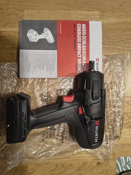 Klucz udarowy zakrętarka wurth 1 /2 cala