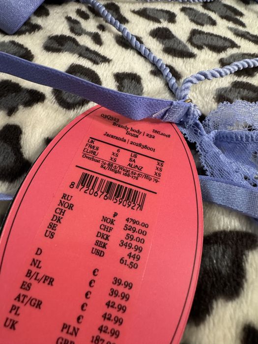Боді мереживний Hunkemoller