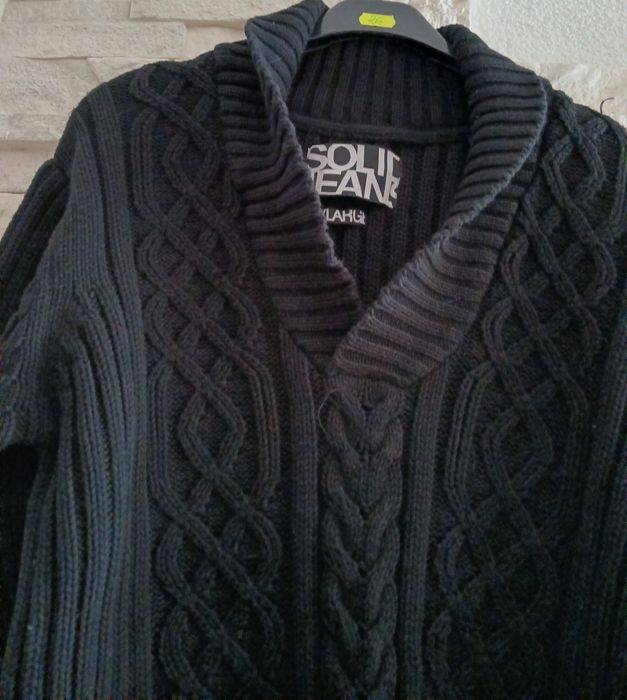 Sweter czarny XXL Solid jeans