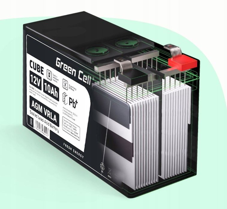 Акумулятор Green Cell AGM VRLA 12 V 120 Ah IP54