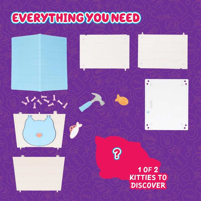 Little Live Pets Cat Інтерактивний кіт будинок Kitty's Home кошеня кот