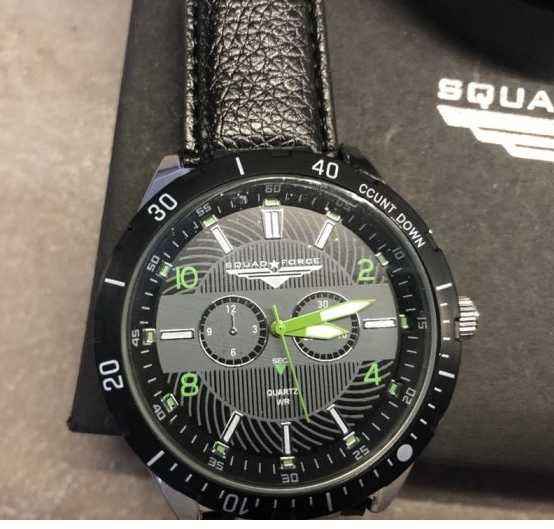 Zegarek-Seria Limitowana ! „ SQUAD FORCE ” For Men Watch.
