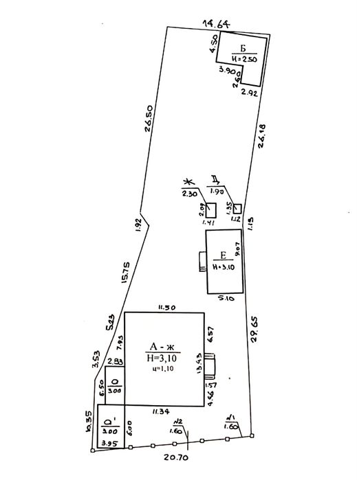 БУДИНОК на ділянці — 10 соток. ГАРАЖ. Коммунікації‼️Документи.