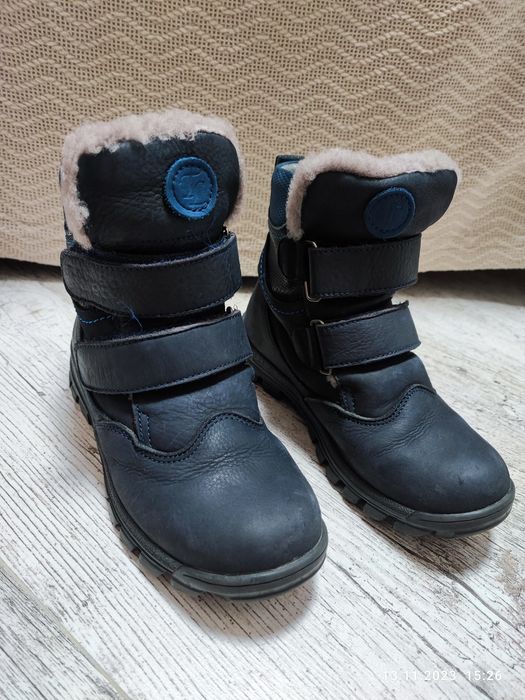Зимові чоботи."teo leo".на хлопчика.34 р.