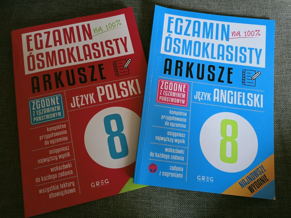 Arkusze egzamin ósmoklasisty