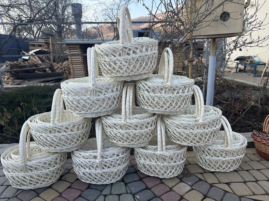Кошики Корзини Великодні кошики. Набори. Комплекти. 978673117