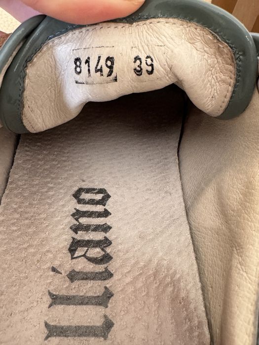 Шкіряні кеди Galliano.