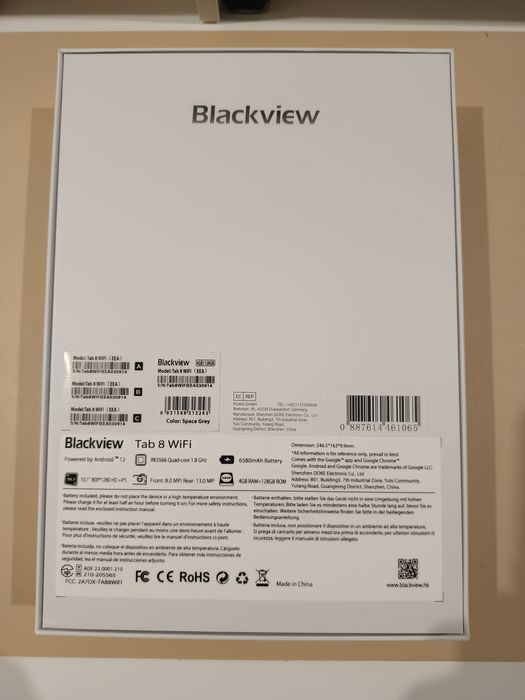 Blackview Tablet "Tab 8 WiFi"64552709222530123