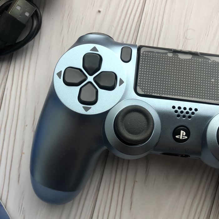 Серебристый беспроводной джойстик для ps 4, гейпмад, dualshock