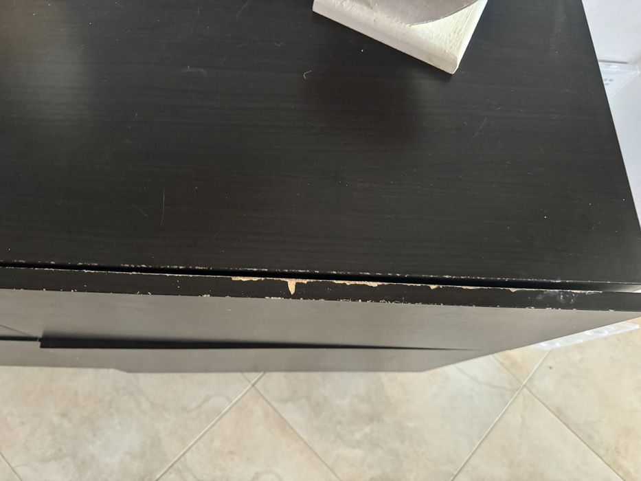 Movel Bestâ Ikea preto/castanho