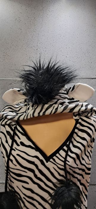 Strój przebranie kostium zebra