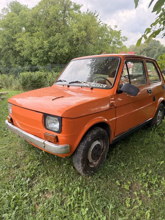 Fiat 126 p 1982 na linke zarejestrowany