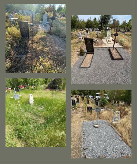 Прибирання могил на кладовищах міста та області