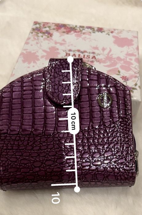 Portfel skórzany nowy