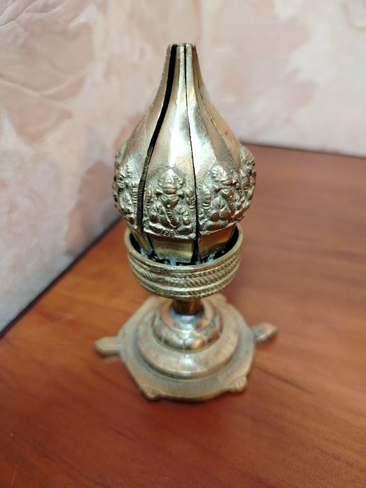 Підсвічник "Золота Квітка Лотос" старовинна