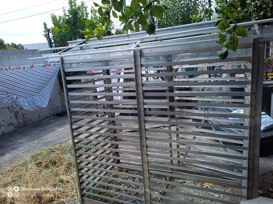 Gênero de viveiro em inox e alumínio