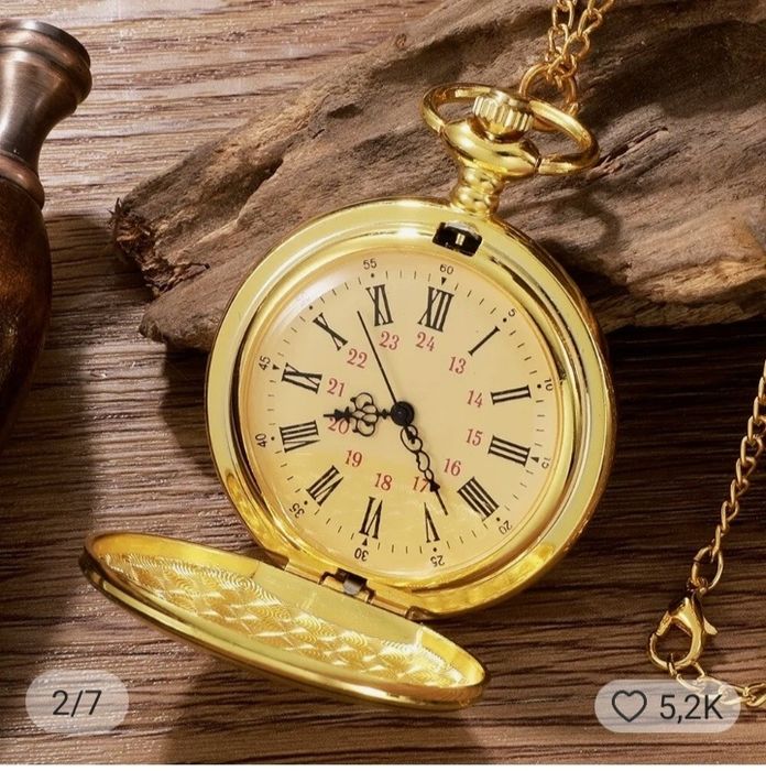 Relógio de bolso para homem