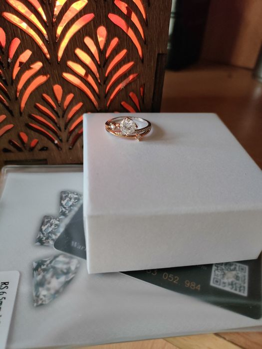 Кольцо, кільце муссанит 1  ct