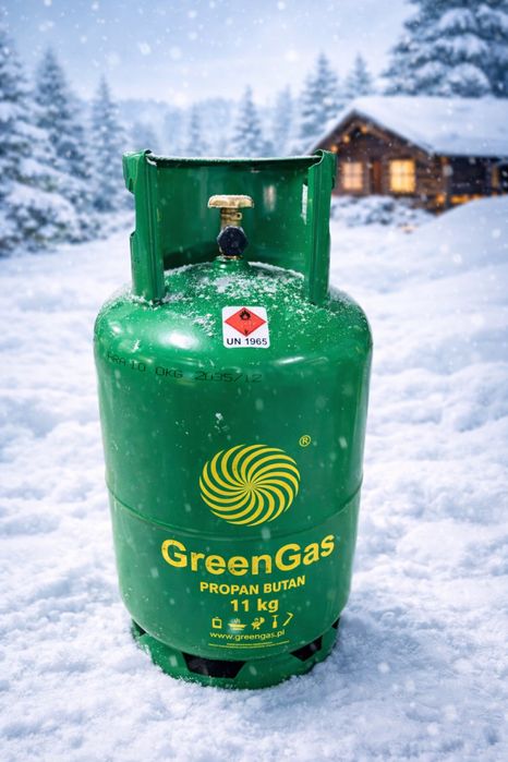 Газовий балон металевий 27 л, Green Gas Польща
