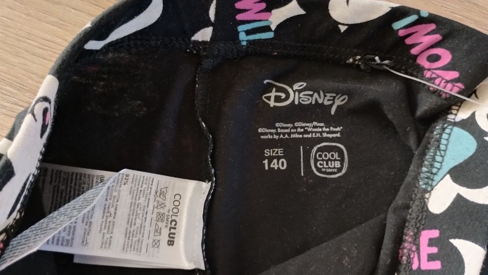 Legginsy dziewczęce 140 cm