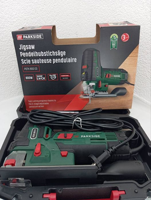 Електричний лобзик Parkside PSTK 800 E3, лобзик парксайд мережевий