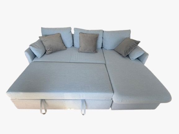 Sofa Chaise long Azul