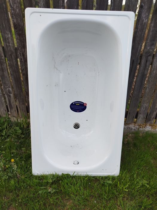 Wanna stalowa emaliowana 120x70