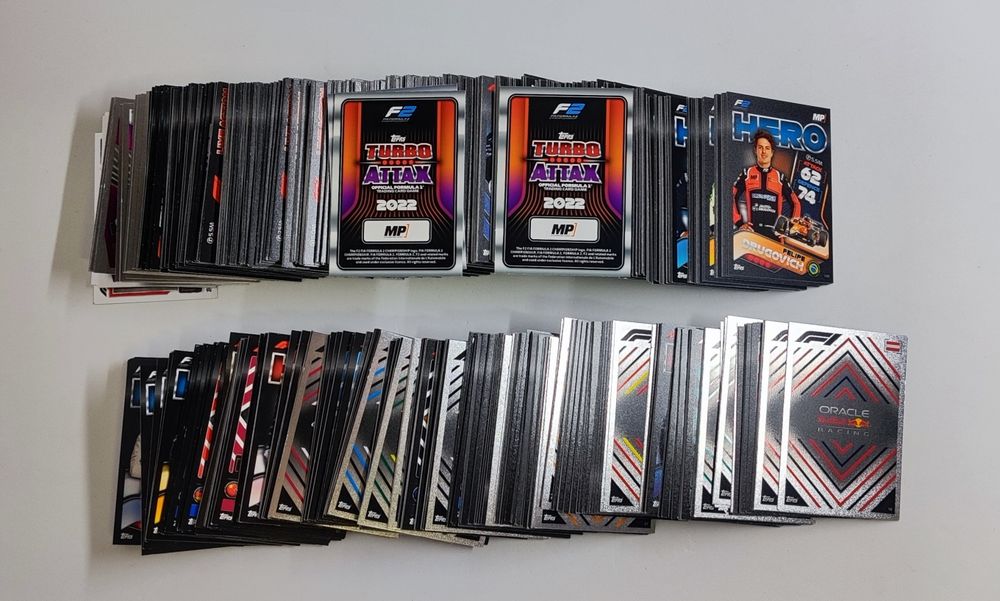 Lote de +600 Cartas Topps Turbo Attax 2022
