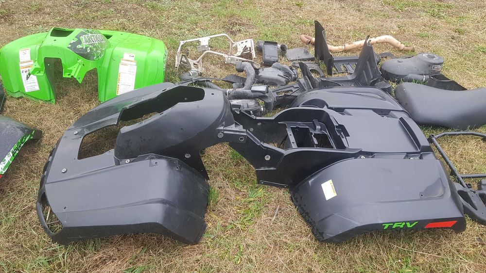 arctic cat 400 500 plastiki blotnik stopien siedzenie 700 plastik 1000
