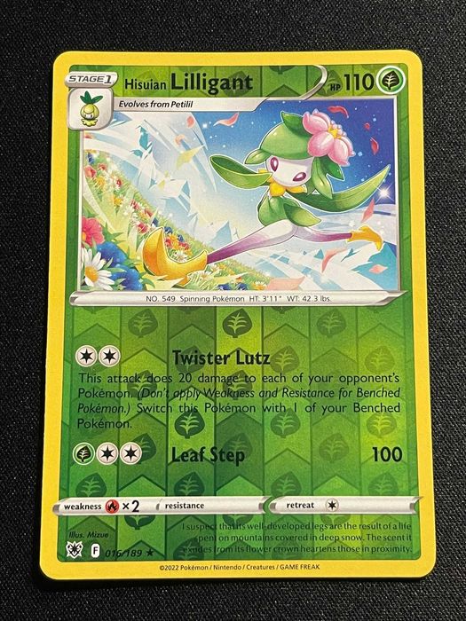 Carta Pokémon Hisuian Lilligant 16/189 Astral Radiance