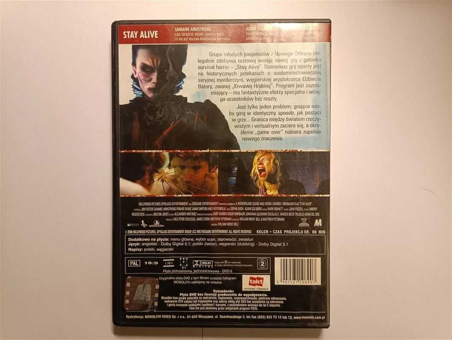 Film DVD - Stay Alive