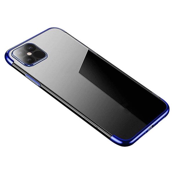 Clear Color case żelowy pokrowiec etui z metaliczną ramką Samsung Gala