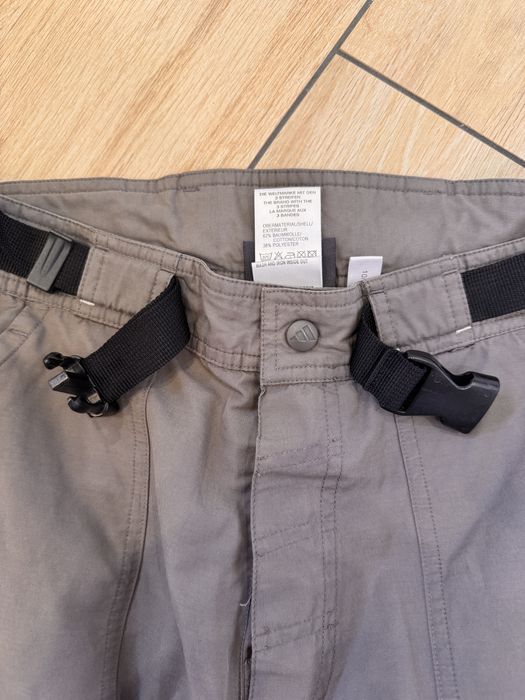 Spodnie Adidas trekkingowe ze ściągaczami