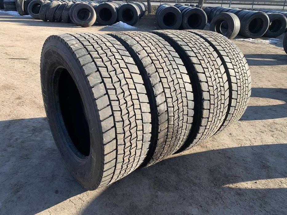 Opony używane 315/60R22.5 BRIDGESTONE H-DRIVE 002 ECOPIA / Pogłębiane