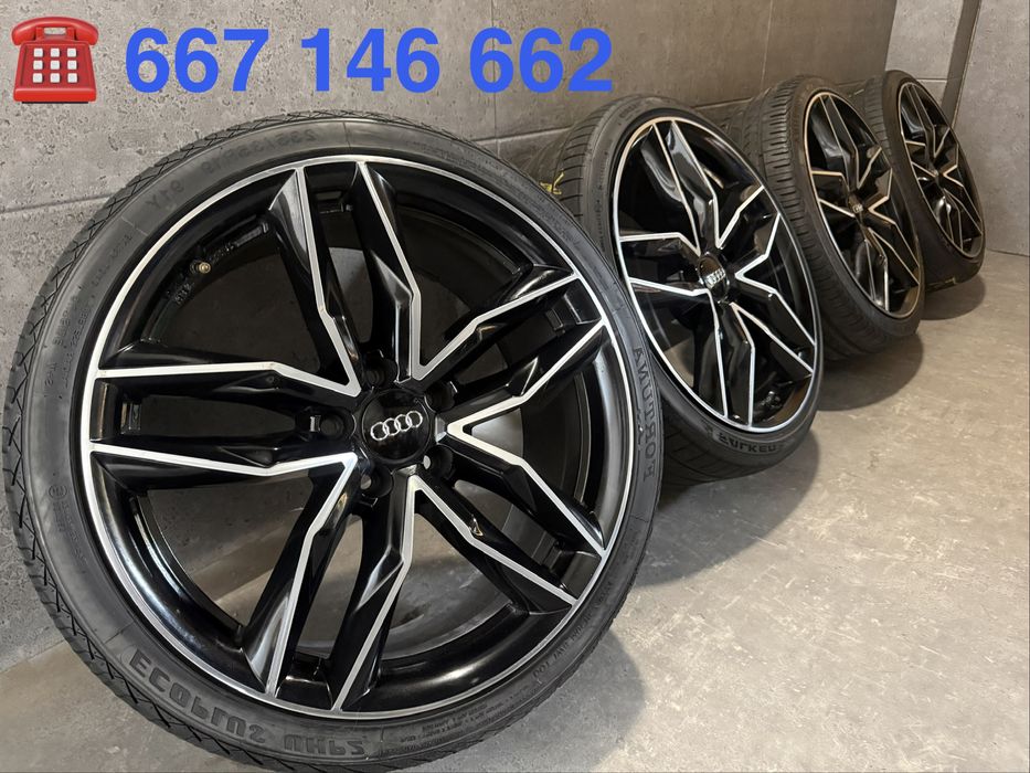 19 cali Audi A4 b9 b8 b7 A3 felgi koła komplet 5x112 ET45 8.5J 2024r