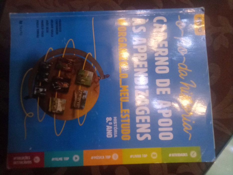 Livro de história 8º ano+ caderno de atividades - o fio da história