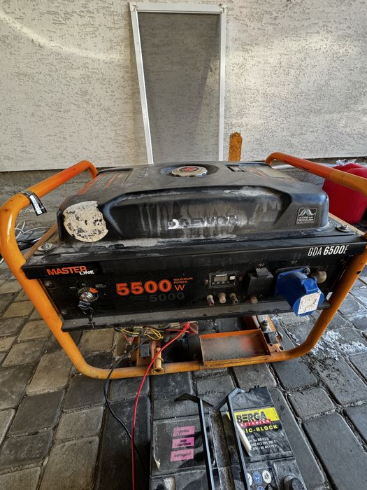 Генератор daewoo GDA 6500 E бензин