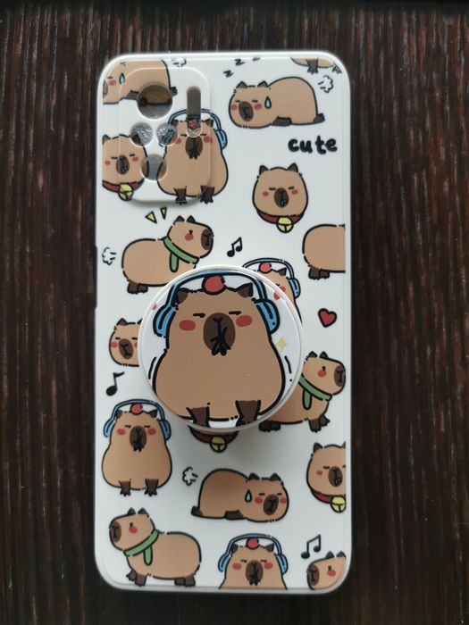 Case pokrowiec etui  Capibara REDMI NOTE 10 4G