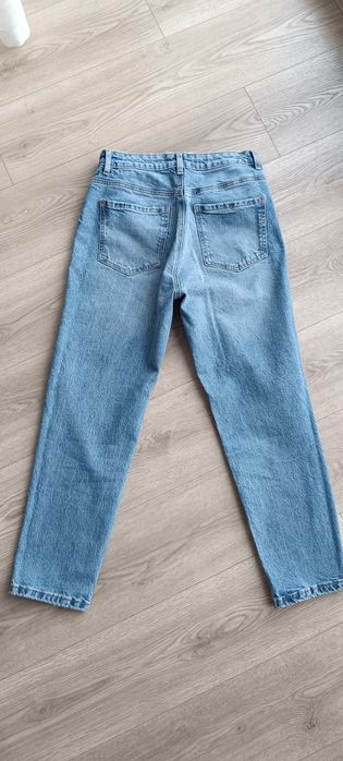 Reserved jeansy mom fit r 38 jak nowe