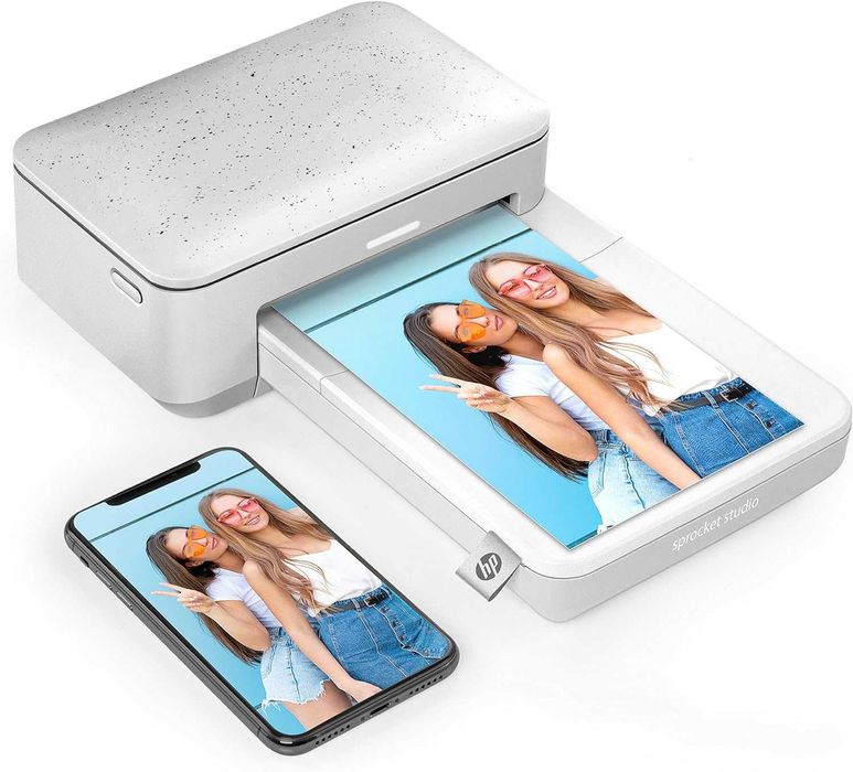 HP Sprocket Studio 10 x 15 cm drukarka natychmiastowa (biała) iOS NOWE