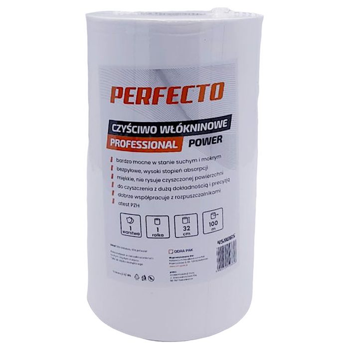 Czyściwo włókninowe 32cm 100mb 256listków perfecto