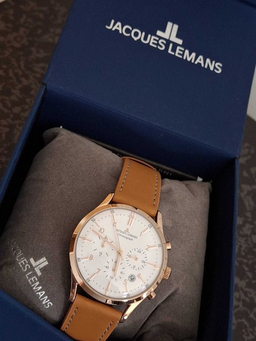 Relógio Jacques Lemans Cronógrafo 41mm
