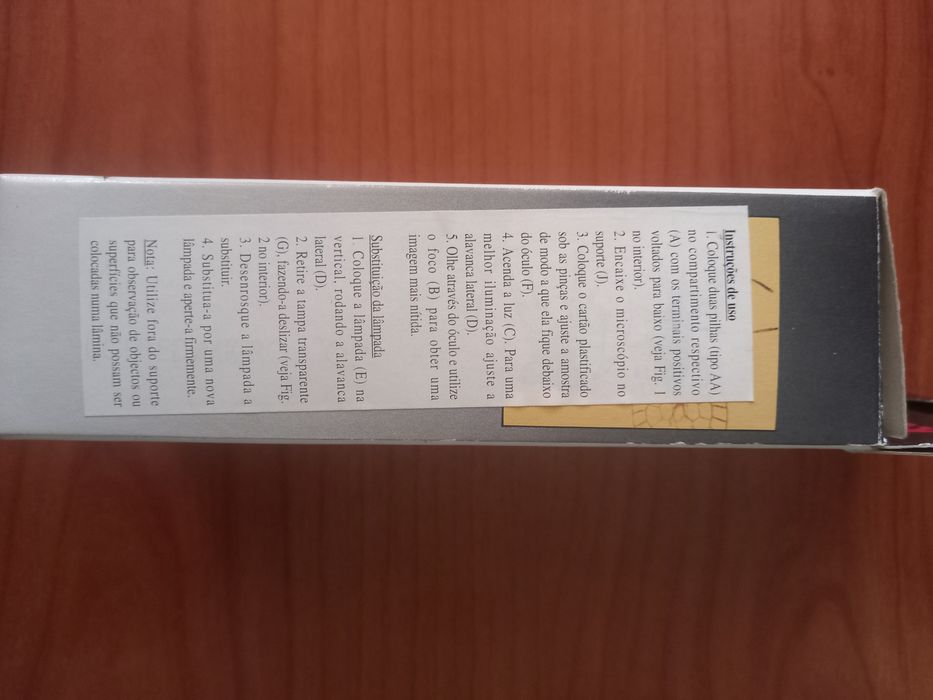 Mini microscópio (novo)