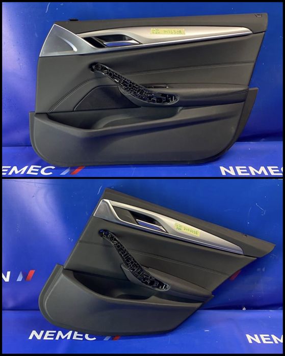 Карта обшивка двері передня/задня права SCHWARZ BMW 5 G30 G31 розборка