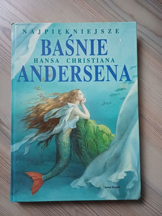 Baśnie dla dzieci Andersen 8 bajek twarda oprawa