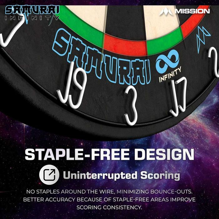 Tarcza do darta Professional Mission Darts Samurai Infinity