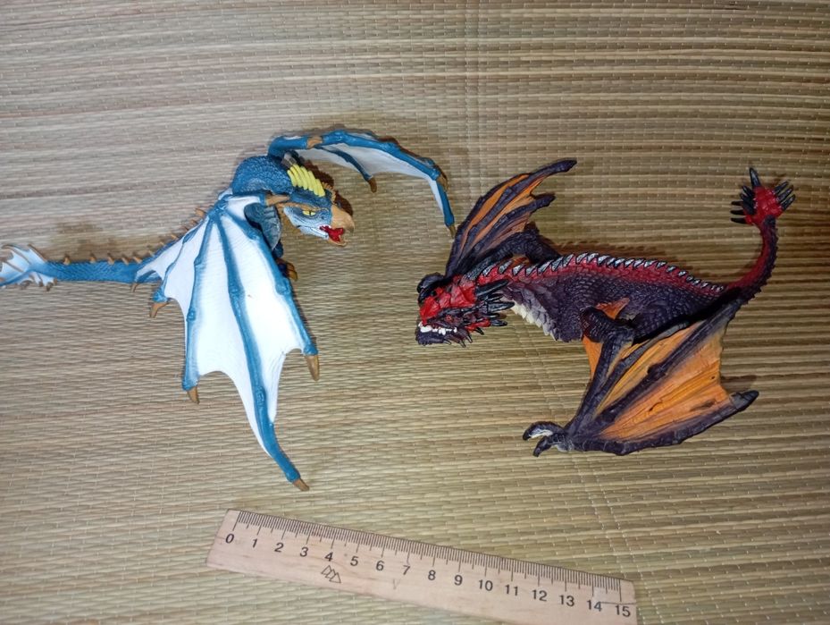 Schleich дракони та Цербер оригінальні колекційні фігурки fantasy