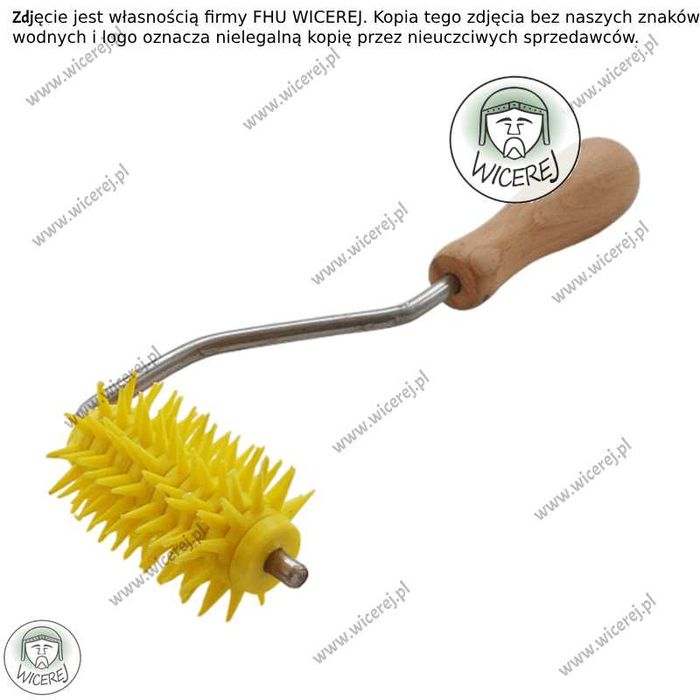 Rozluźniacz Wałkowy Kołowy do miodu Mały igły plastikowe