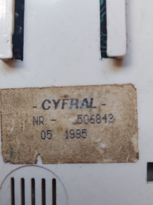 Telefon stacjonarny CRYSTAL z czasów PRL 1995r